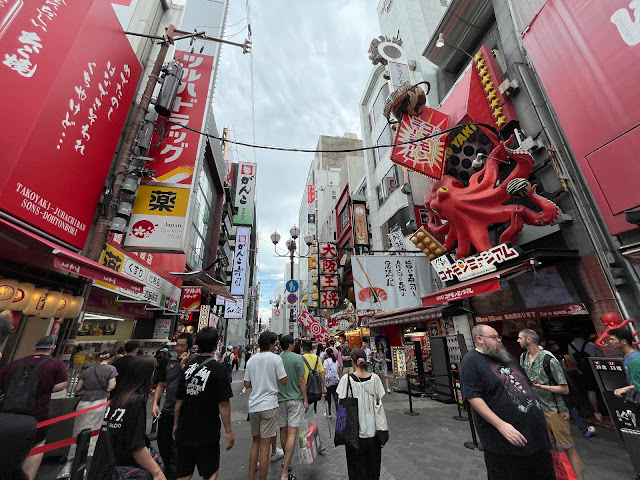 Food trip in Osaka Japan