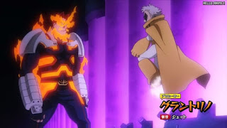 ヒロアカアニメ 6期5話 エンデヴァー グラントリノ | 僕のヒーローアカデミア My Hero Academia Episode 118