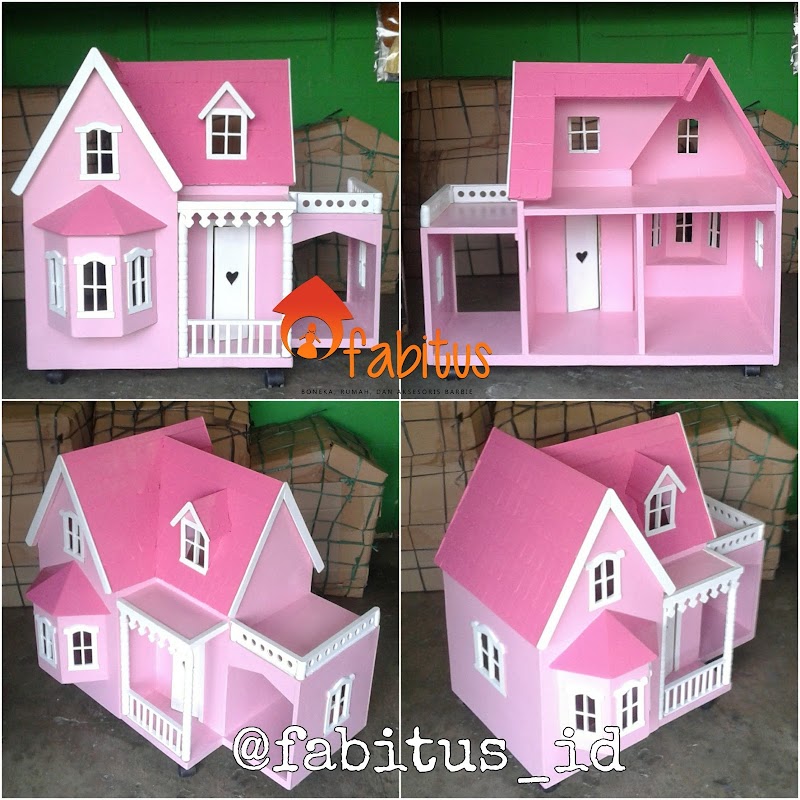 25+ Rumah Barbie Tingkat