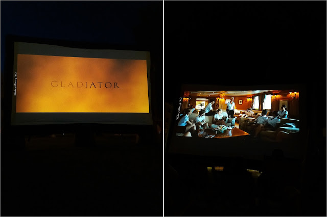 Kino plenerowe - filmy: Gladiator i W trójkącie