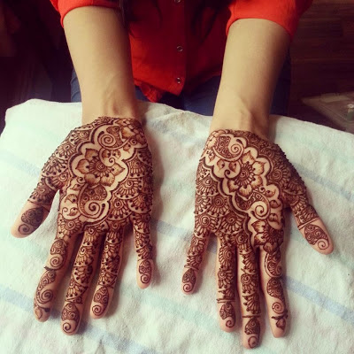 Latest Mehndi Designs For Hands Arabic and Pakistani 2013