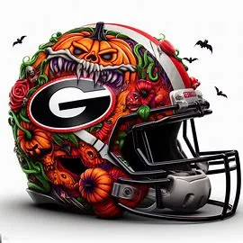 Georgia Bulldogs Halloween Concept Helmets