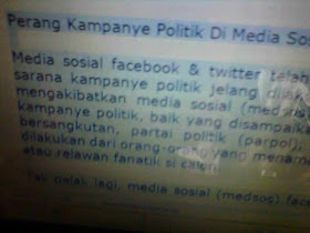 Strategi Kampanye Politik Via Media Sosial Facebook Dan Twitter di Pilkada - Pemilu Indonesia