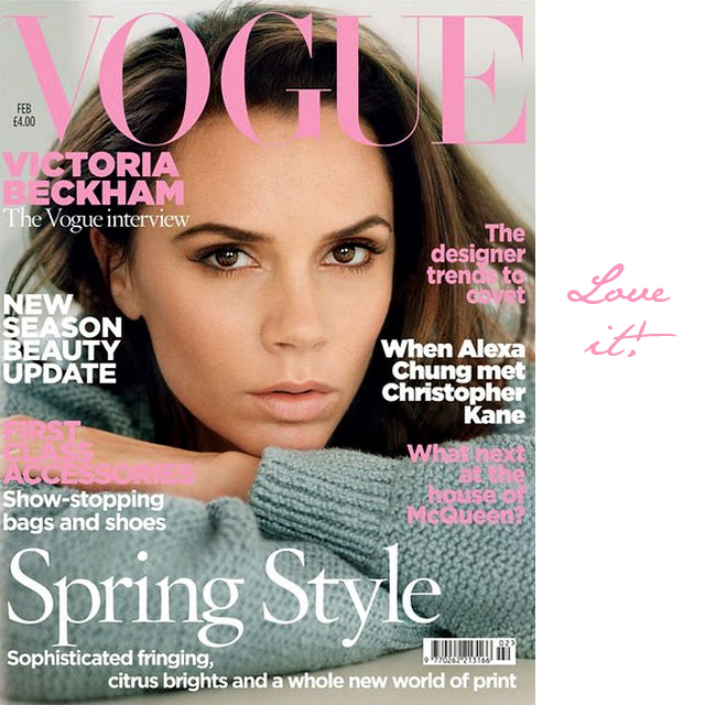 Victoria Beckham covers Vogue