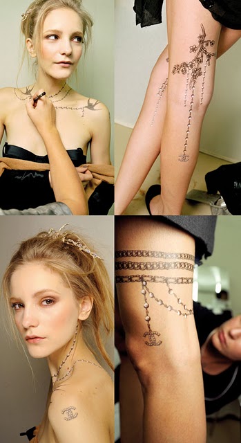 While Chanel logo tattoos are usually reserved for sexually extroverted 