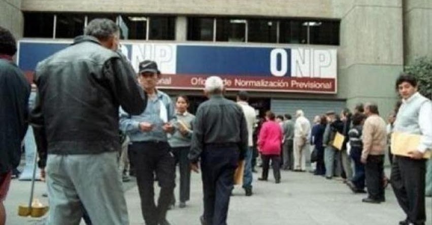 Afiliados de la ONP podrán retirar sus fondos de pensiones