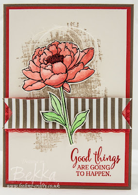 How To Colour On Stampin' Up! Shimmery Card - A Video Tutorial using You've Got This from Stampin' Up!