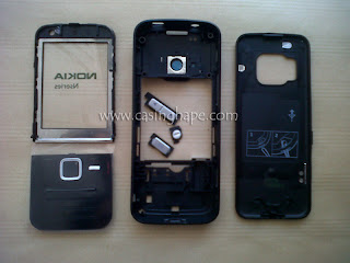 Casing Nokia N78 Fullset Black 