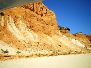 la plage "Praia da Falésia"