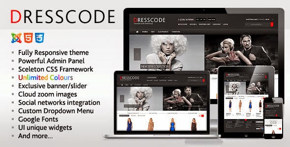 Dresscode - Responsive Joomla VirtueMart Theme