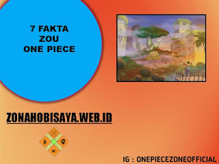 7 Fakta Zou One Piece, Asal Karakter Suku Mink yang ada Di Atas Zunisha