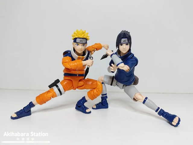 Review de los S.H.Figuarts Naruto Uzumaki & Sasuke Uchiha - Tamashii Nations