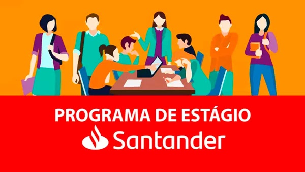  Santander abre inscrições para seu Programa de Estágio