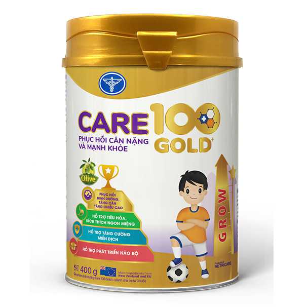 Sữa bột Care 100 Gold 900g 