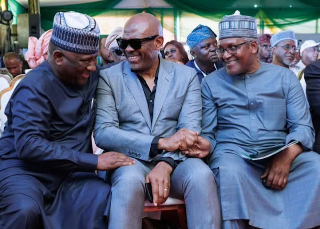 Best Aliko Dangote, Tony Elumelu and Abdulsamad Rabiu Nigerian Business Leaders