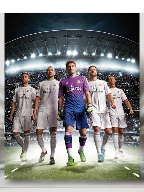 Kaos Kaki Grade Ori Real Madrid Home Official 2013-2014