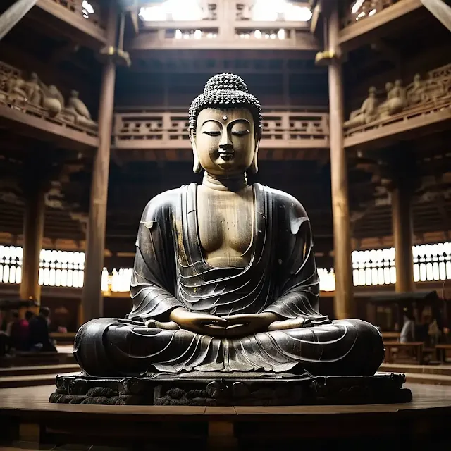 Buddha image (Big Buddha),4,(Oriental,Asia,Japan),AI Image, Free Stock Photo010
