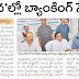 MEESEVA WARANGAL  NEWS PAPER CUTTING