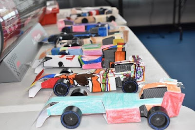 Cars Created by F1 in School Students