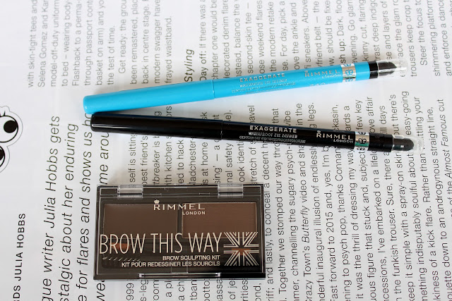 Rimmel Brow This Way review, Rimmel Exaggerate Eye Liner review, Rimmel review, Rimmel haul review swatches, Rimmel swatches, Rimmel eye liner swatches, Rimmel brow kit review