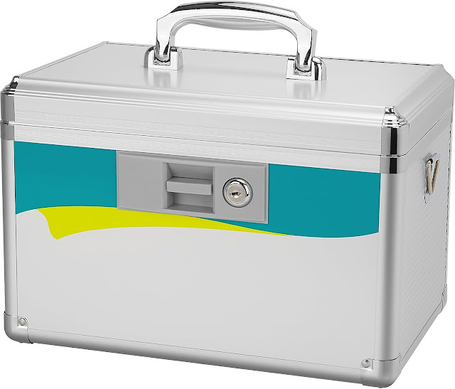 Medical Lock Box with Combination