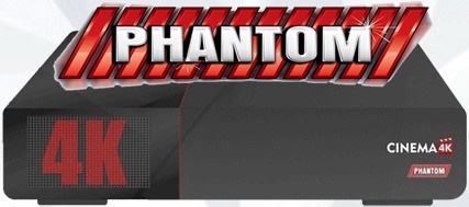 Phantom Cinema 4K Android,H265,ACM Segue as especificações do novo lançamento - 22/03/2017