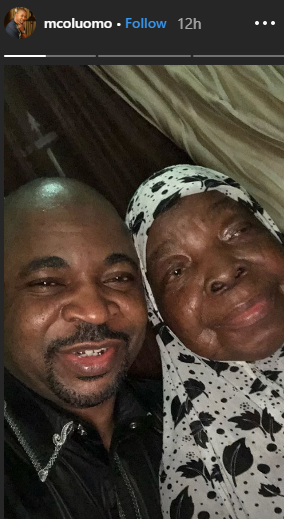 SWEET MOTHER: MC Oluomo Returns To Instagram, Makes First Post