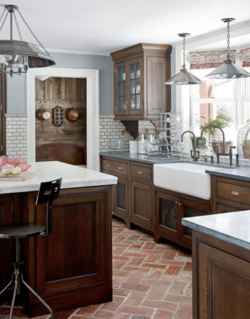 Kitchen on Vintage Farmhouse  A Farmhouse Kitchen