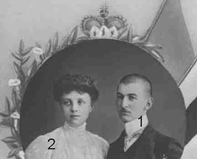 Chef des Hauses Sayn-Wittgenstein-Berleburg und seiner Frau 