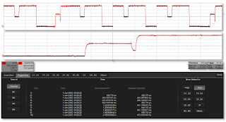 Sequence mode grabs rare triggered events from long captures and stores them in segments