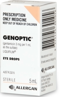 Genoptic قطرة العين