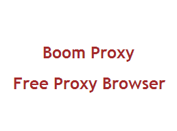 Boom Proxy