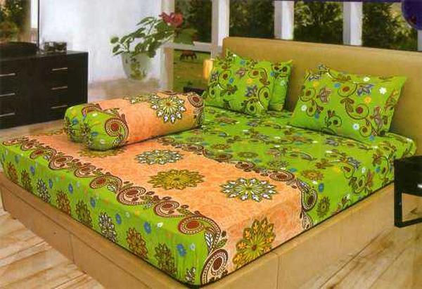 Jual Sprei Polos Katun CVC - Distributor  Grosir Sprei 