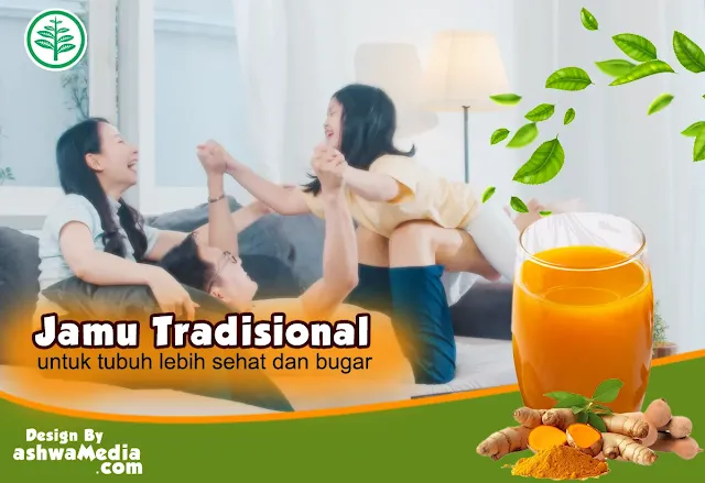 Keluarga sehat dengan jamu