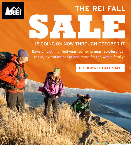 Outdoor GuDeals: REI: Fall Sale on Now + 20% Off Member Coupon