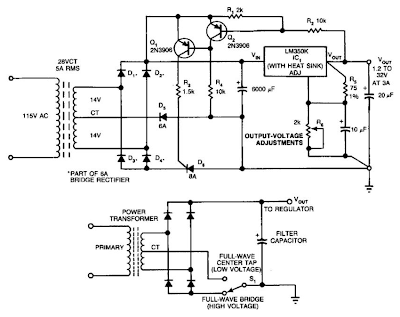 Switching Improves Regulator Efficiency Circuit Diagram