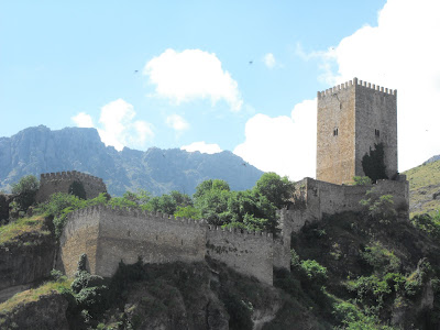 Castillo de la Yedra desde el  Balcón Pintor Zabaleta (Cazorla) 