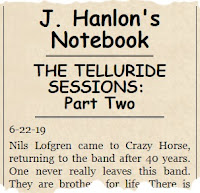 John Hanlon's Notebook