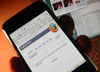 Firefox inserted on the iPhone and iPod Touch smartphone