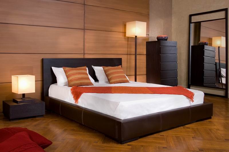 Modern wooden bed designs.  An Interior Design