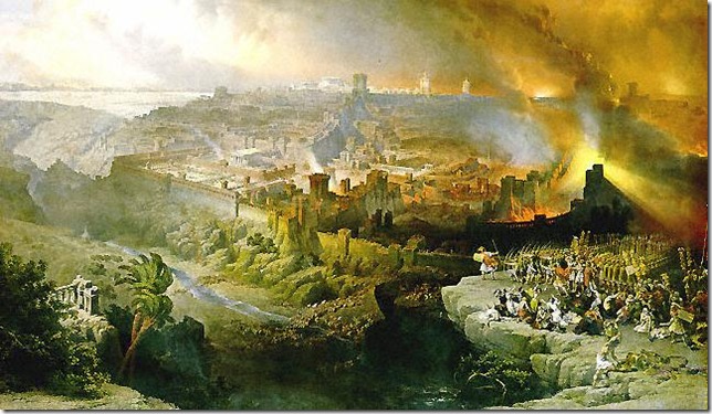 depiction of the destruction of Jerusalem