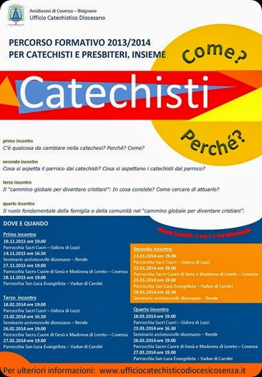 2013_11_19_MANIFESTO_PROGRAMMA_FORMAZIONE_CATECHISTI_2013_2014