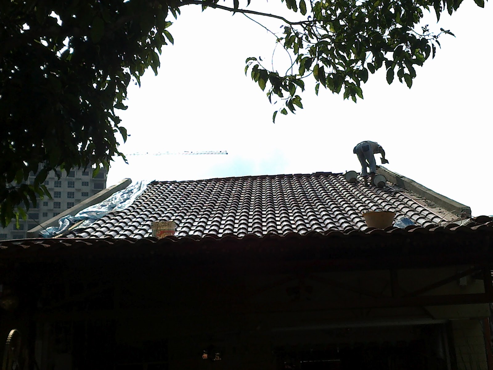 Reesha Home Renovation::: kerja2 pemasangan atap dan 