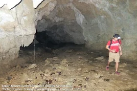 Visiting a natural cave in Manokwari of West Papua