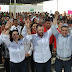 Priistas de Río Bravo brindan su apoyo a Copitzi Hernández, Yahleel Abdala y Alejandro Guevara