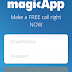 MagicApp Android App for free calls to  USA & Canada . 