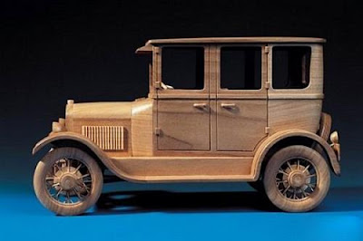 Wooden Automobile Models2