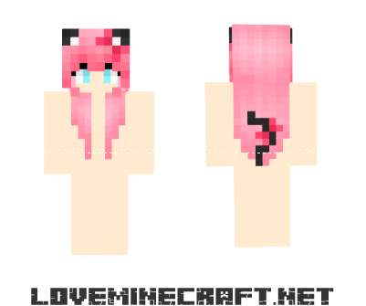 Minecrart : [Minecraft Skins] Neko Skin for Minecraft