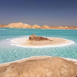 بحيرات الملح في سيوة بالصور