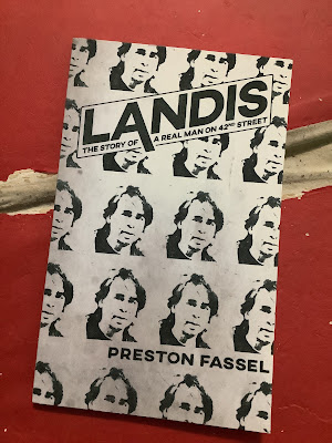 The book LANDIS (The Story of a Real Man On 42nd Street) by Preston Fassel shows identical  images of bill landis